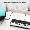 Logilink CU0516 USB 2.0 Type-C kabelis, C/M uz B/M, 480 Mbps, neilons, metāls, melns/sudrabs, 3 m