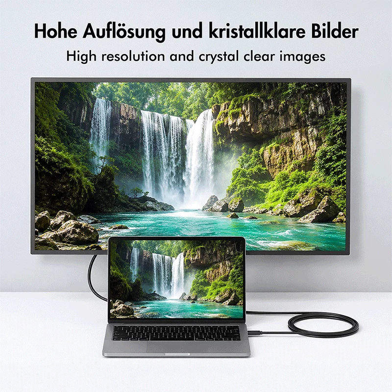 Logilink UA0474 USB 3.2 Gen1 Type-C kabelis, C/M uz DVI-D/M, 1080p/60 Hz, melns, 3 m