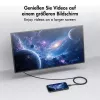 Logilink UA0476 USB 3.2 Gen1 Type-C kabelis, C/M uz VGA/M, 1080p/60 Hz, melns, 3 m