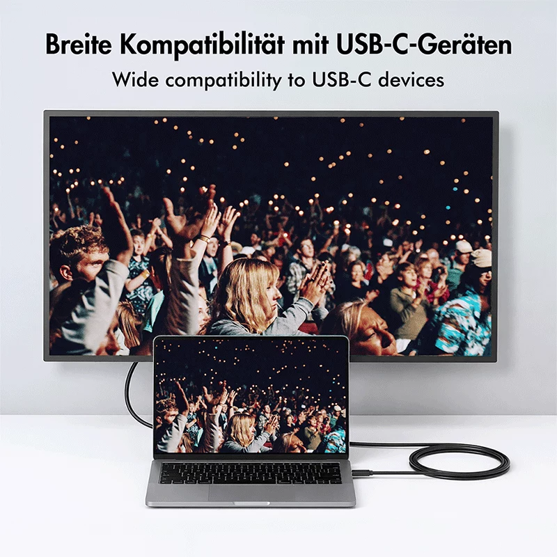 Logilink UA0475 USB 3.2 Gen1 Type-C kabelis, C/M uz VGA/M, 1080p/60 Hz, melns, 1.8 m