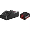 Bosch 1600A03CH1 iesācēju komplekts ar 2x GBA 18V 5.0 Ah akumulatoriem un GAL 12V/18 lādētāju