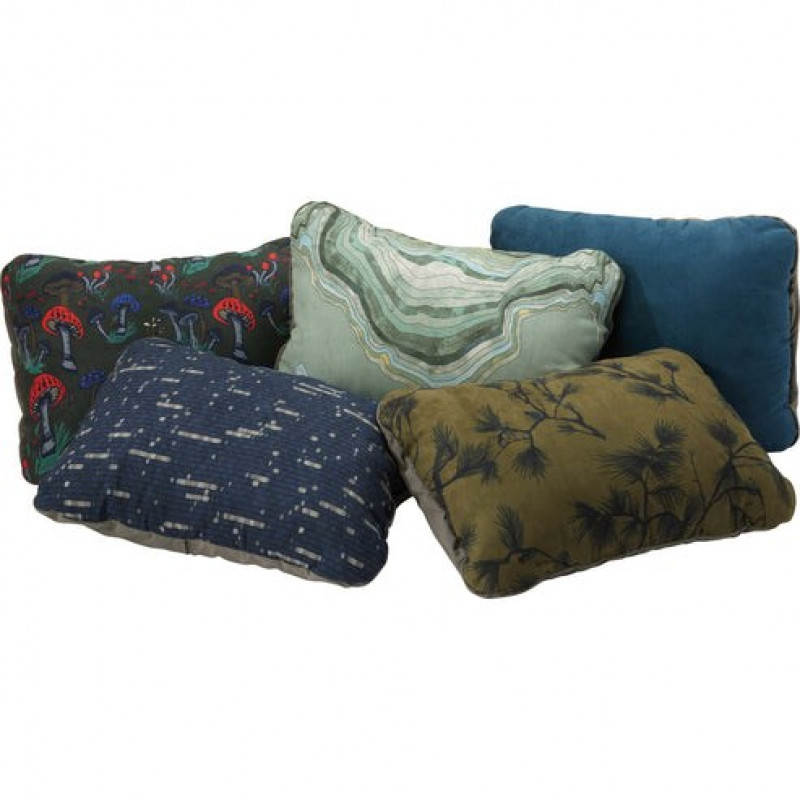 ThermaRest Therm-a-Rest Compressible Pillow Cinch spilvens, Woodland