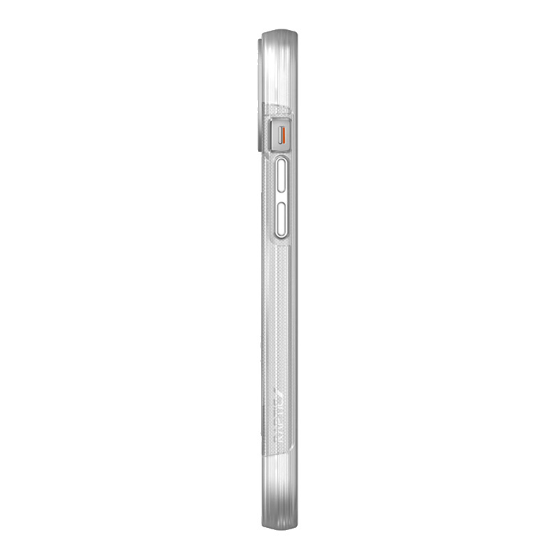 X-Doria Raptic Clutch MagSafe apvalks Apple iPhone 14 Plus / 15 Plus, caurspīdīgs