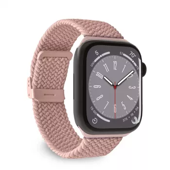 PURO Loop nylon siksniņa Apple Watch 38/40/41 mm, rozā