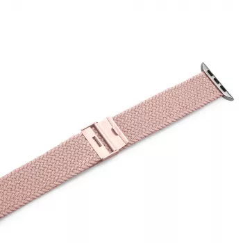 PURO Loop nylon siksniņa Apple Watch 38/40/41 mm, rozā