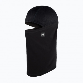 BUFF Tech Fleece Hinged Balaclava vienkrāsains melns