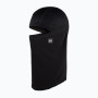 BUFF Tech Fleece Hinged Balaclava vienkrāsains melns