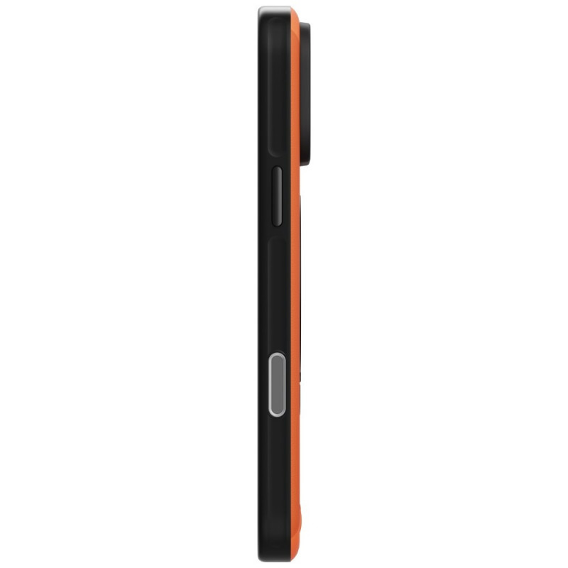 UNIQ Elix apvalks ar 360° rotējošu statīvu Apple iPhone 18 Pro Max / 17 Pro Max, oranžs