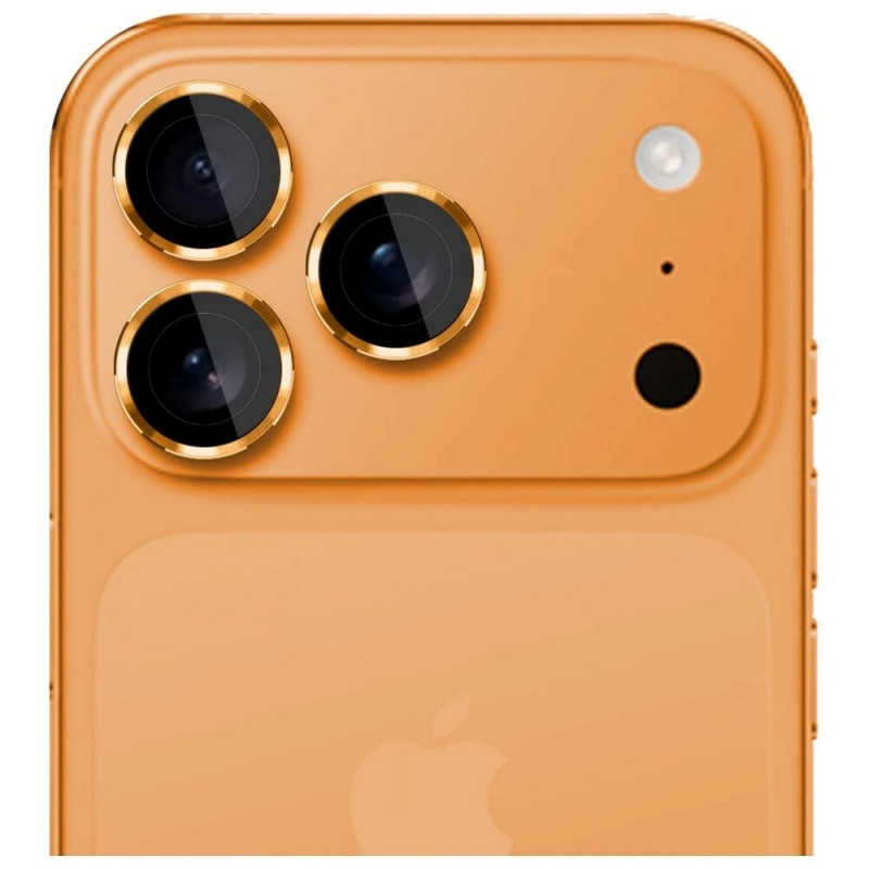 3MK Lens Protection Pro kameras objektīva rūdītais stikls Apple iPhone 17 Pro / 17 Pro Max, oranžs