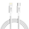 Tech-Protect Ultraboost Lite USB-C / Lightning kabelis PD27W/3A 200 cm, Cool Grey