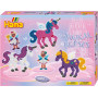 Hama dāvanu komplekts Magic Horses, apm. 4000 pērlīšu