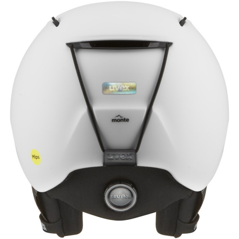 UVEX Monte LT MIPS ķivere slēpošanai, 54-62 cm, baltā krāsā