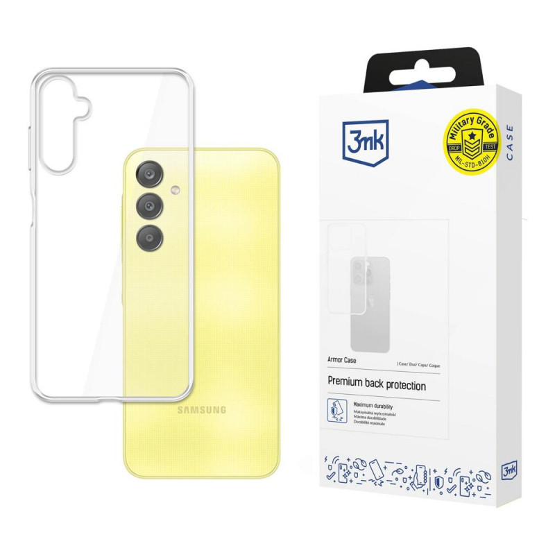 3MK Armor Case caurspīdīgs vāciņš Samsung Galaxy A25 5G tālrunim