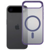Violets Apple iPhone Air futrālis 3MK Frosty MagCase