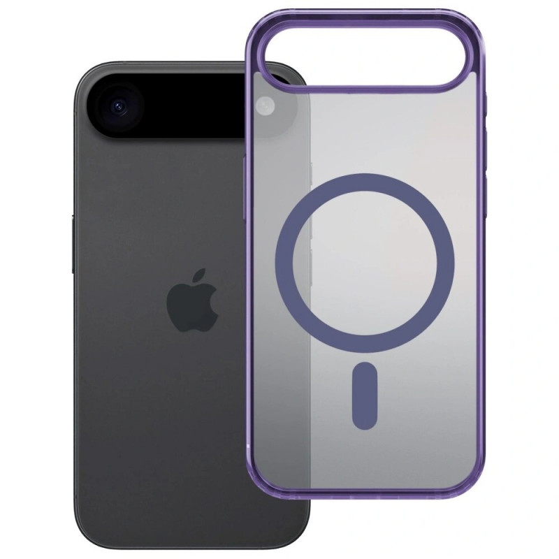 Violets Apple iPhone Air futrālis 3MK Frosty MagCase