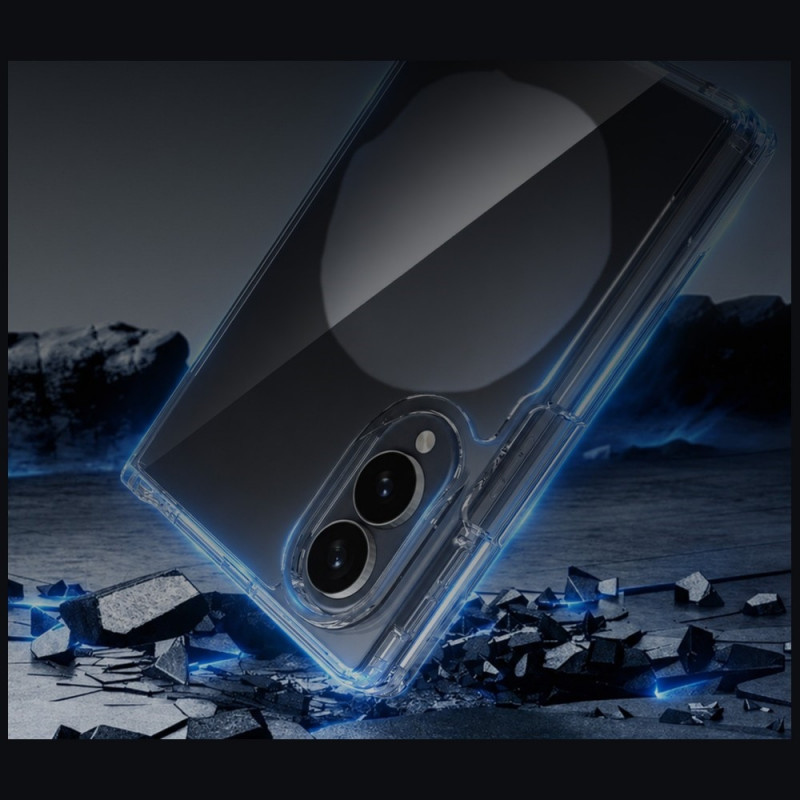 Caurspīdīgs 3MK Armor Case aizsargvāciņš Samsung Galaxy Z Fold 8 Wide