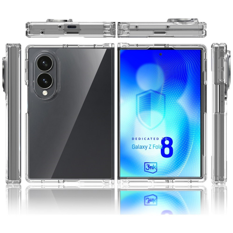 Caurspīdīgs 3MK Armor Case aizsargvāciņš Samsung Galaxy Z Fold 8 Wide