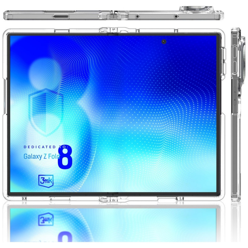 Caurspīdīgs 3MK Armor Case aizsargvāciņš Samsung Galaxy Z Fold 8 Wide