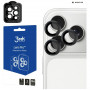 Melns rūdīta stikla kameras objektīva aizsargstikls 3MK Lens Protection Pro Apple iPhone 18 Pro / 18 Pro Max