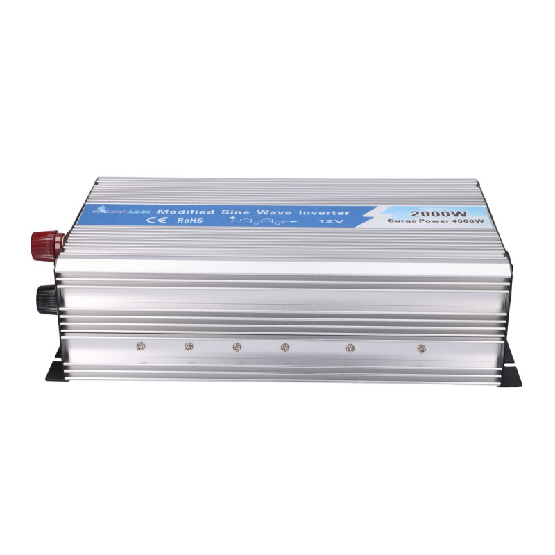 Extralink OPIM-2000W sprieguma pārveidotājs 12 V, 2000 W, modificētais sinusoīds