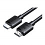Melns HDMI 2.1 kabelis Ugreen HD175, 8K 60 Hz, 48 Gb/s, 25 m
