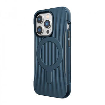 X-Doria Raptic Clutch MagSafe telefona vāciņš XDR222 Apple iPhone 14 Pro, jūras zils