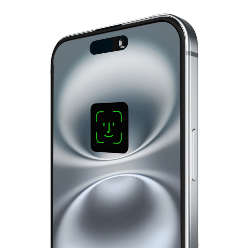 PURO Frame iPhone 16 Plus aizsargstikls ar rāmīti, rūdīts