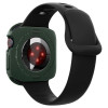 Spigen Caseology Vault aizsargapvalks Apple Watch 10 / 11 46 mm pulkstenim, pusnakts zaļā krāsā