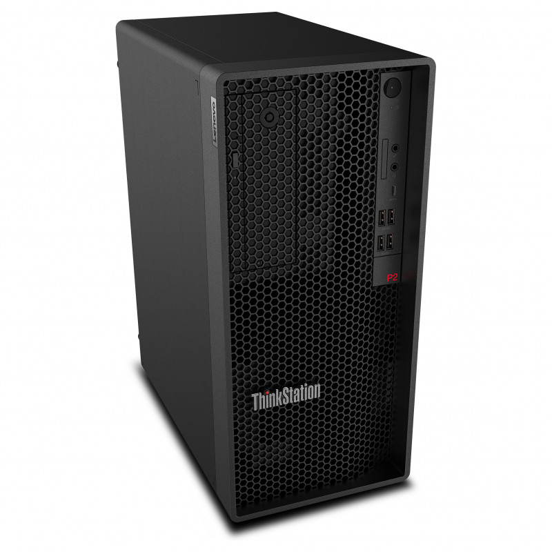 Lenovo ThinkStation P2 Gen 2 30JQ00DYGE darbstacija torņa korpusā, Intel Core Ultra 7 265, 32 GB RAM, 512 GB SSD, NVIDIA RTX A400, Windows 11 Pro (DE)