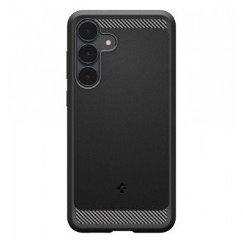 Spigen Rugged Armor maciņš Samsung Galaxy S25 FE, matēti melns