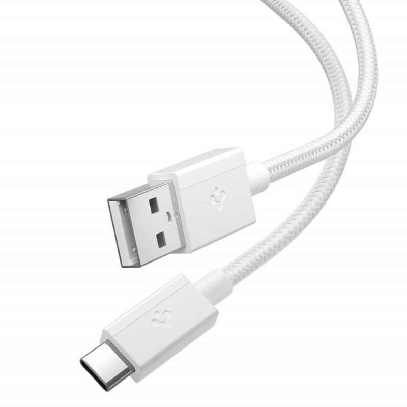 Spigen EB6015AC Essential USB-C kabelis 60W 150 cm, balts