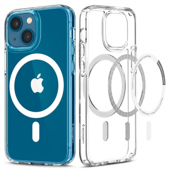 Spigen Ultra Hybrid Mag MagSafe Apple iPhone 13 mini maciņš, balts