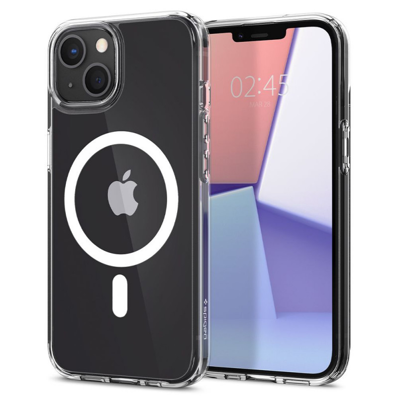 Spigen Ultra Hybrid Mag MagSafe Apple iPhone 13 mini maciņš, balts