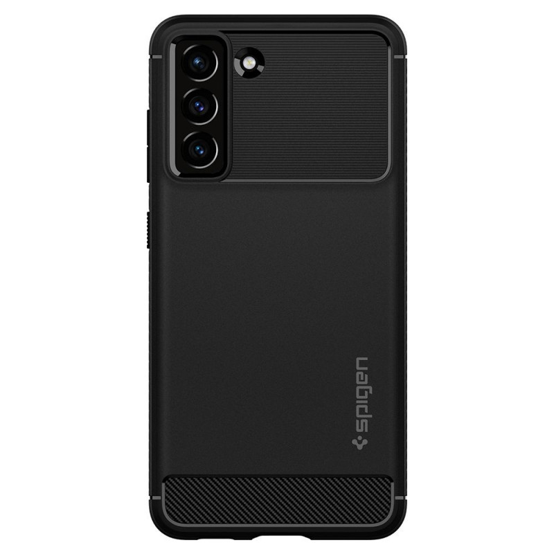 Spigen Rugged Armor maciņš Samsung Galaxy S21 FE, matēti melns