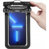 Spigen A601 Aqua Shield universālais ūdensizturīgais maciņš, melns