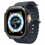 Spigen Rugged Armor aizsargapvalks Apple Watch Ultra 49 mm, matēti melns (ACS05456)