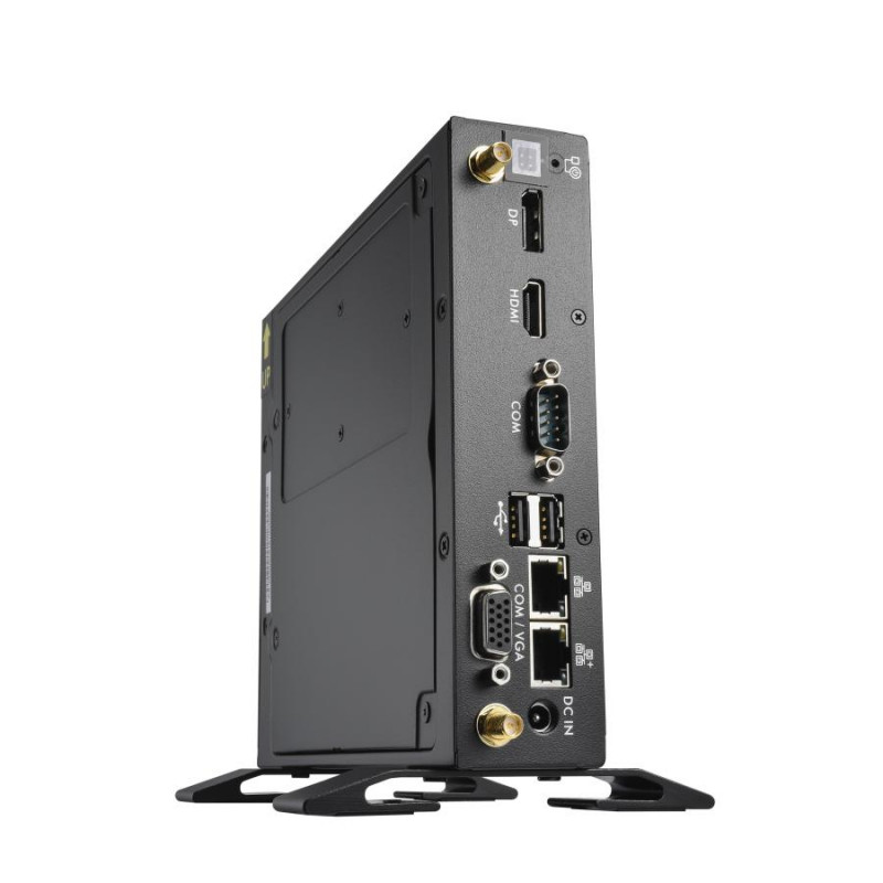 Shuttle DS50U barebone mini dators, Celeron 7305, 8 GB DDR5 RAM, melns