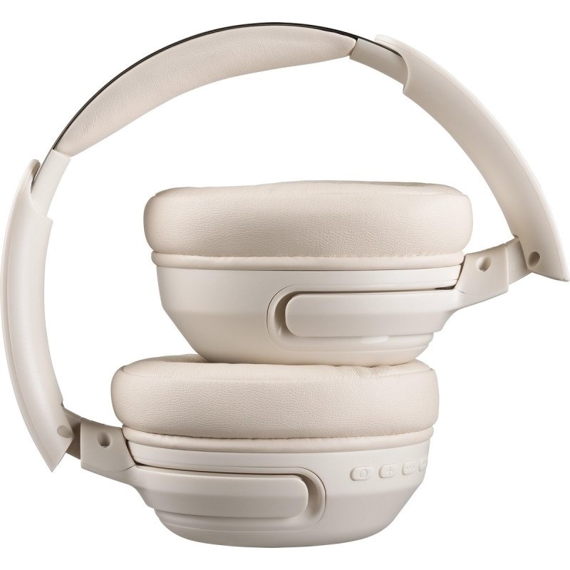 Defender Freemotion B475 ANC Bluetooth uz auss austiņas, bēšā krāsā