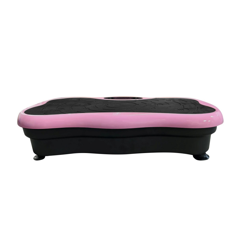 Extralink Moonwalk SpinMove vibrācijas platforma fitnesam, 200 W, rozā