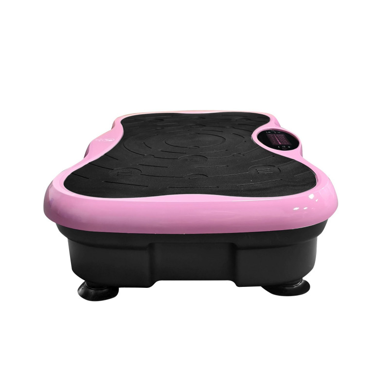 Extralink Moonwalk SpinMove vibrācijas platforma fitnesam, 200 W, rozā