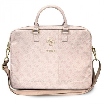 Guess GUCB15G4GFPI 15 collu portatīvā datora soma, 4G Big Logo, rozā