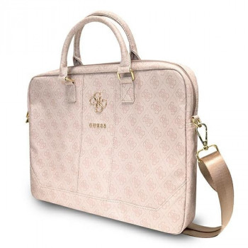 Guess GUCB15G4GFPI 15 collu portatīvā datora soma, 4G Big Logo, rozā