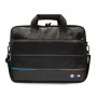 BMW BMCB15PUCARTCBK portatīvā datora soma līdz 16 collām, Carbon Tricolor, melna