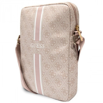 Guess 4G Stripes planšetdatora soma 10" GUTB10P4RPSP, rozā