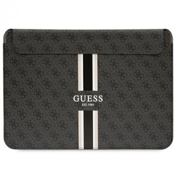 Guess GUCS14P4RPSK klēpjdatora futrālis 14 collas, 4G Printed Stripes, melns