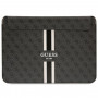 Guess GUCS14P4RPSK klēpjdatora futrālis 14 collas, 4G Printed Stripes, melns