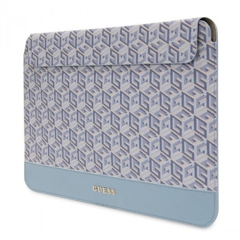 Guess GUCS14HGCFSEB klēpjdatora maciņš 14 collas, GCube Stripes, zils