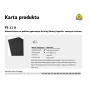 3M Klingspor PS11A P2000 Ūdensizturīgs Smilšpapīrs 50 loksnes 230x280mm