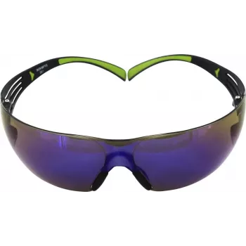 3M SecureFit 400 aizsargbrilles ar zilu spoguļotu lēcu UU001467875