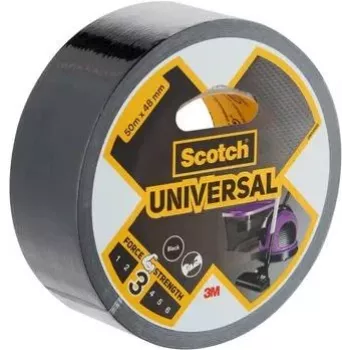 3M Universal daudzfunkcionālā līmlente, melna, 50 m x 48 mm, 6 ruļļi 7100205298